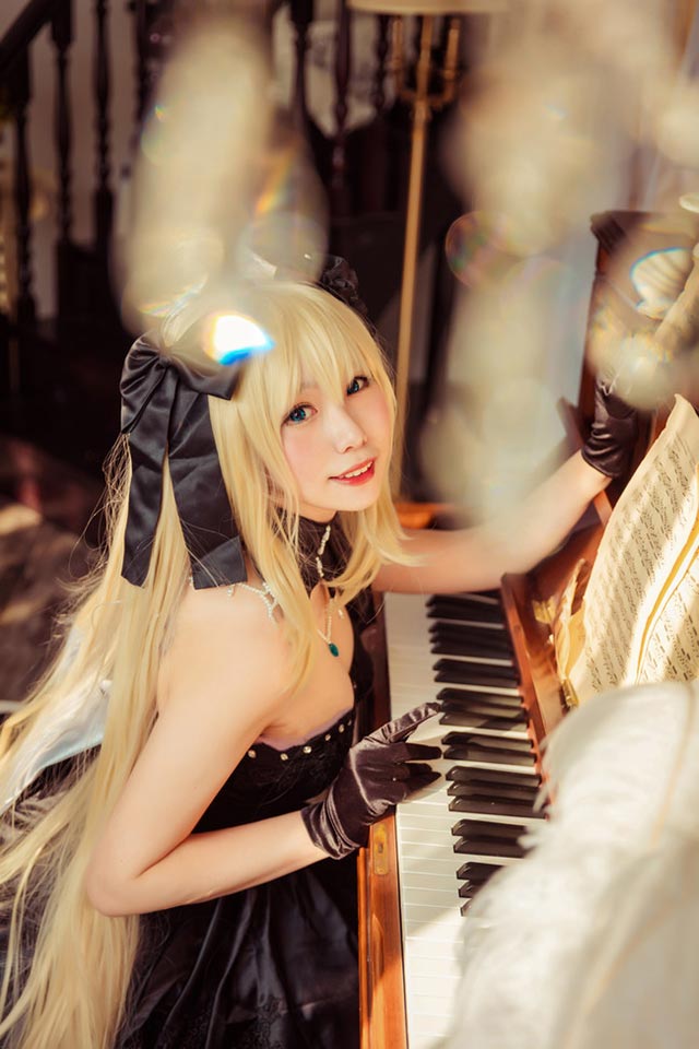 命運冠位指定序章cosplay小姐姐