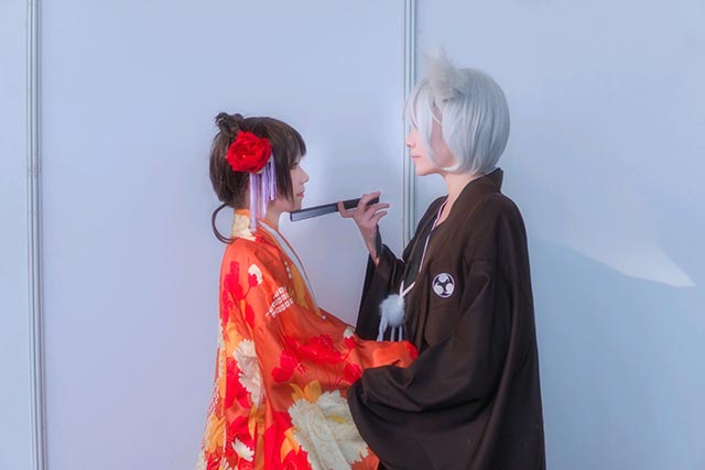 元?dú)馍倥壗Y(jié)神cosplay