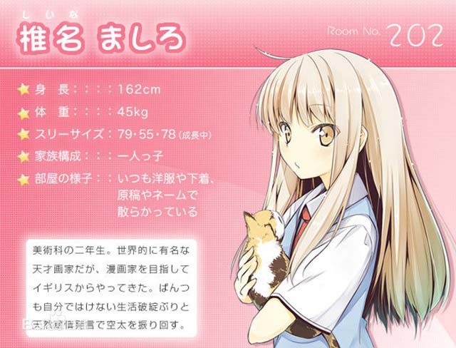櫻花莊的寵物女孩椎名真白假發定做