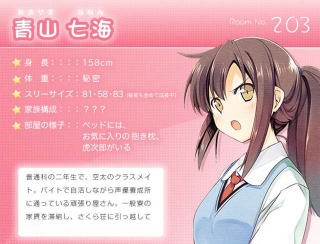 櫻花莊的寵物女孩青山七海jk服定做
