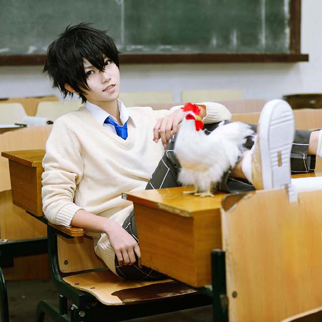 鄰座的怪同學男主角吉田春假發