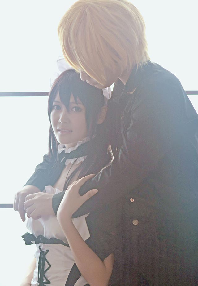 會長是女仆cos