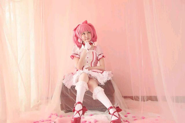 魔法少女小圓cosplay