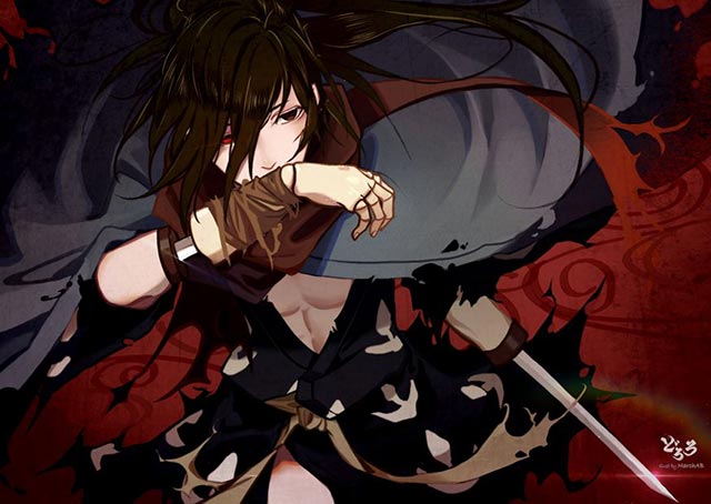 百鬼丸cosplay道具定制