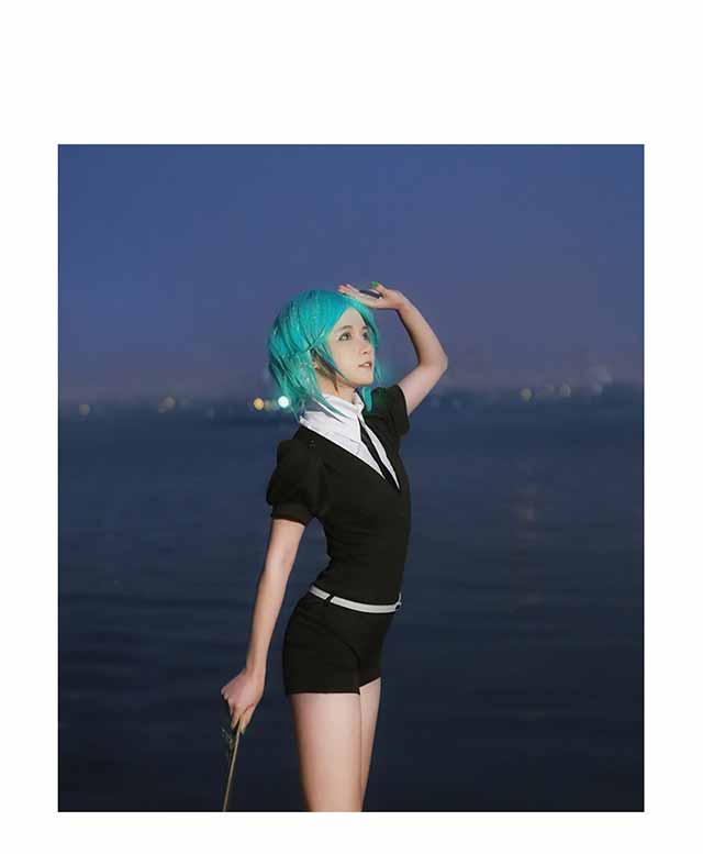 寶石之國系列人物之磷葉石女裝C服制作