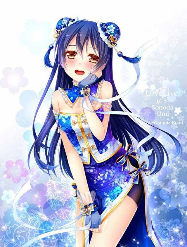 lovelive系列人物之園田海末女裝全套訂制