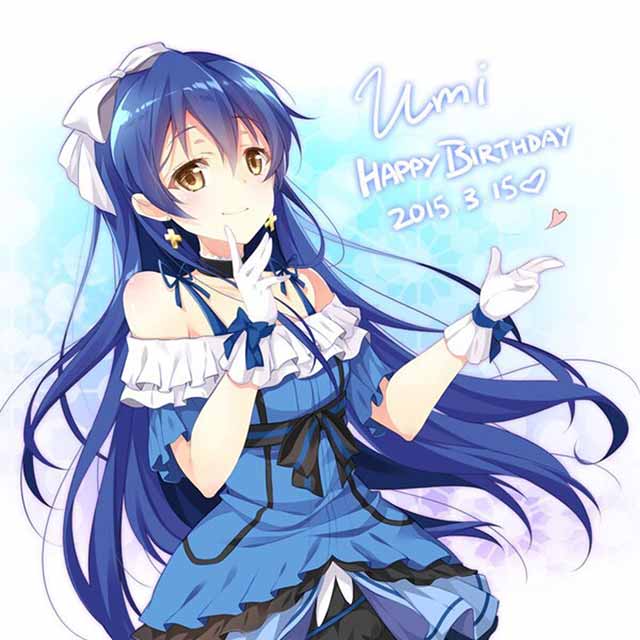 lovelive人物之園田海末女裝全套訂制
