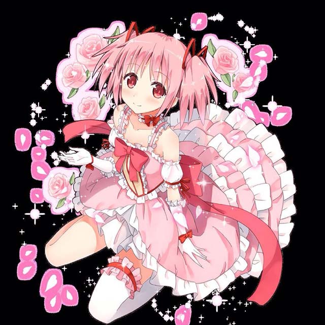 魔法少女小圓主角鹿目圓cosplay服裝全套定制