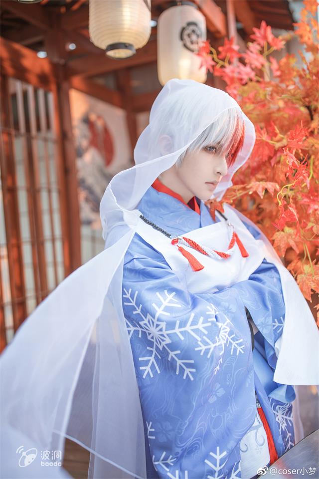 著名ccoser小夢cosplay我的英雄學院