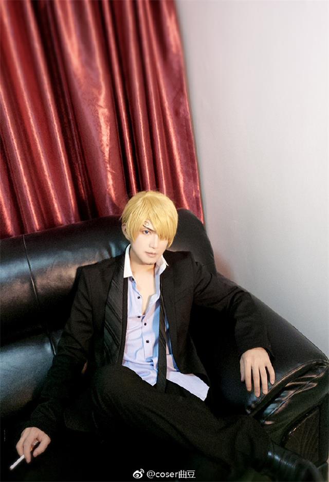 coser曲豆cosplay海賊王人物山治