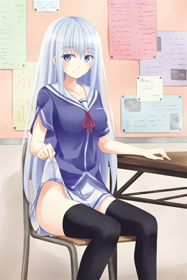 我女友與青梅竹馬的慘烈修羅場系列之夏川真涼真絲假發