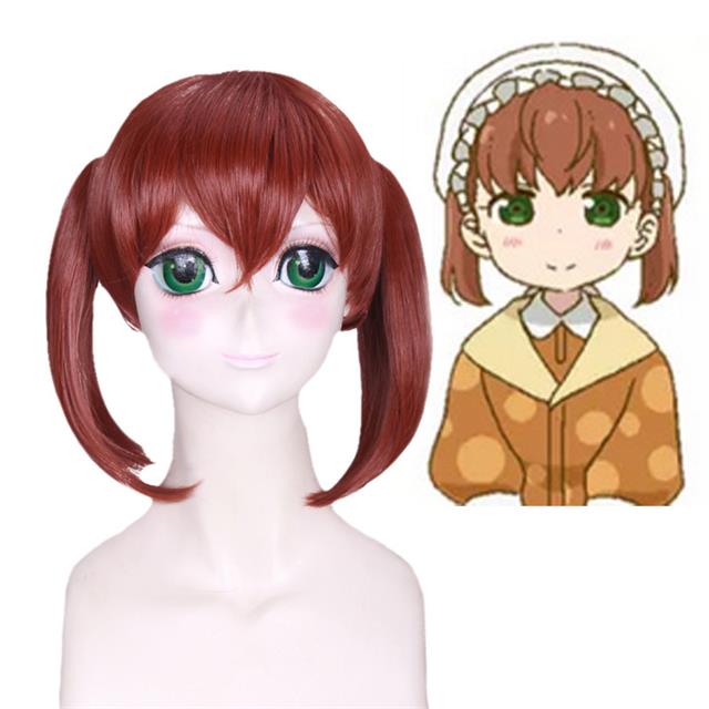 才川喬吉棕色雙馬尾