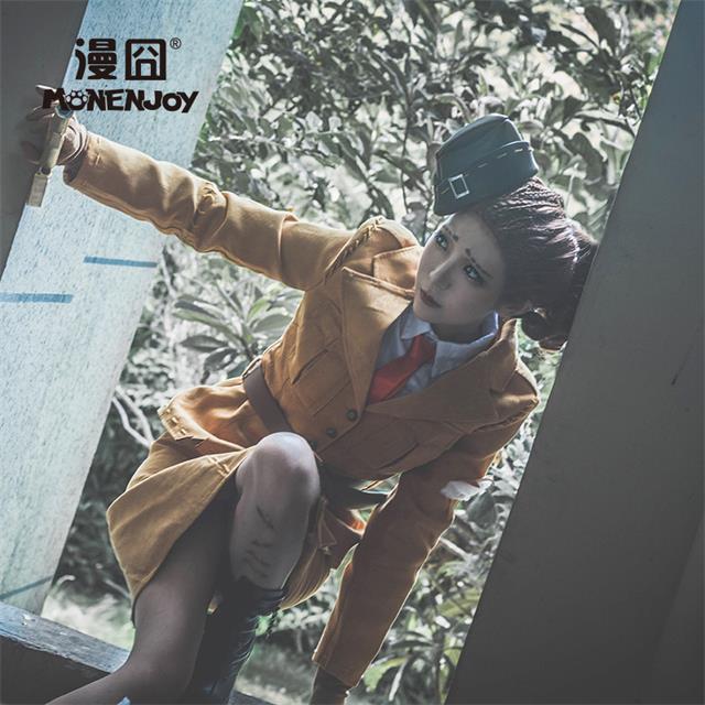 瑪爾塔貝坦菲爾棕色臟辮假毛