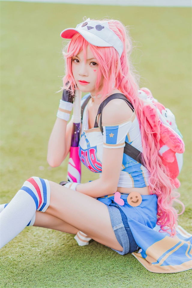 桜桃喵cosplay花木蘭星元