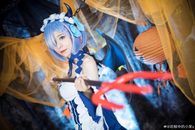 蕾姆小惡魔cos