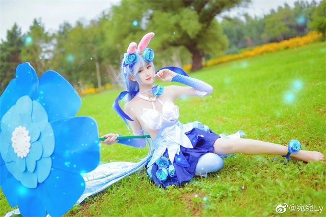 王者榮耀cos公孫離花間舞組圖