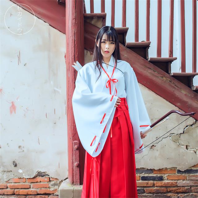 桔梗cosplay和服