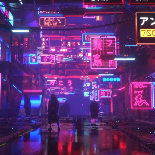 賽博朋克風格