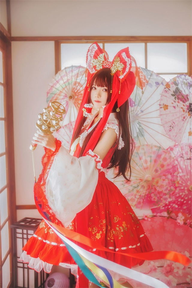 桜桃喵靈夢cos寫真