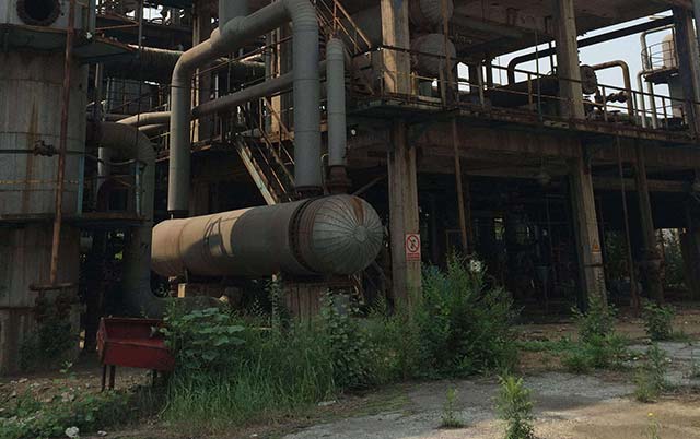 cosplay廢舊工廠