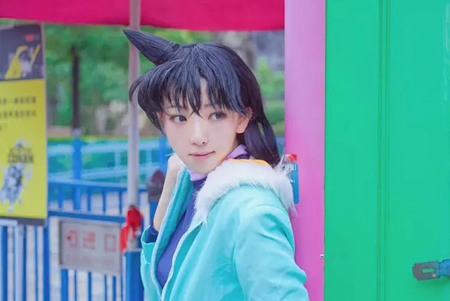 小蘭cosplay假發