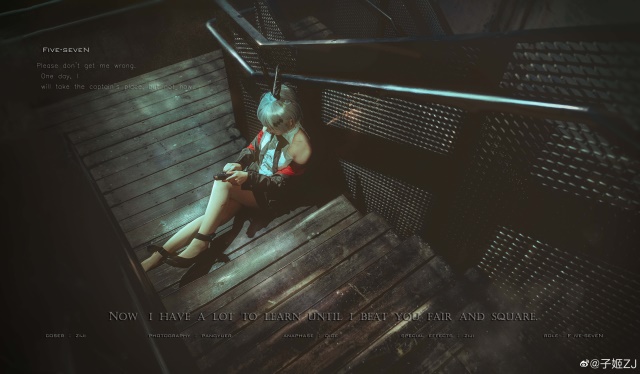 少女前線菲兒FN75cosplay美圖