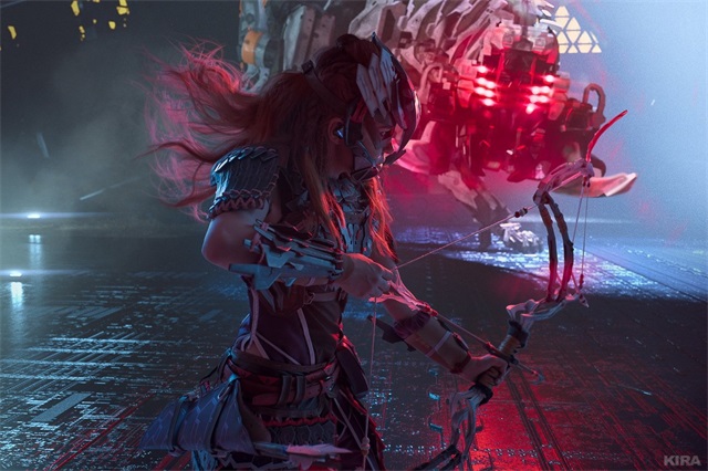 地平線：黎明時(shí)分亞羅伊Cosplay組圖