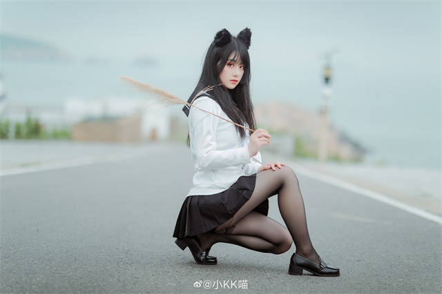 碧藍(lán)航線愛宕cosplayjk服