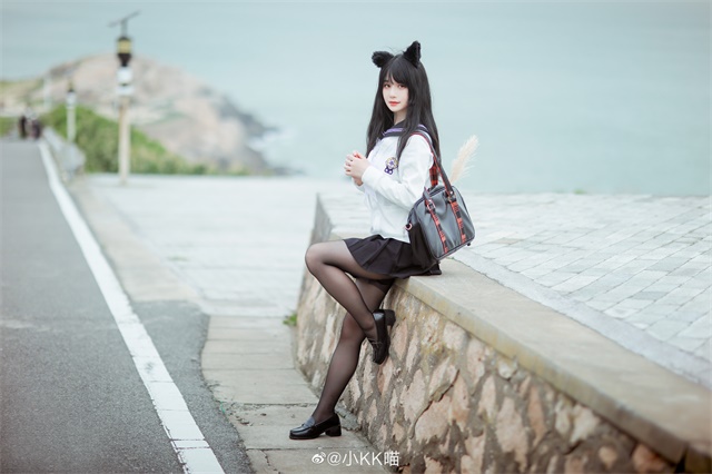 碧藍(lán)航線愛宕cosplayjk服套圖