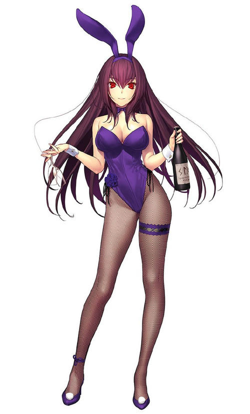 fategrandorder斯卡哈酒保兔女郎