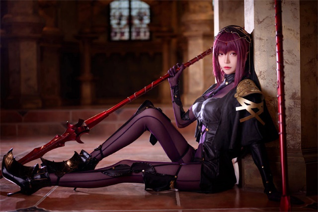fgo斯卡哈大人高清cosplay套圖