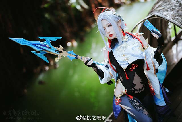 原神申鶴cosplay正片