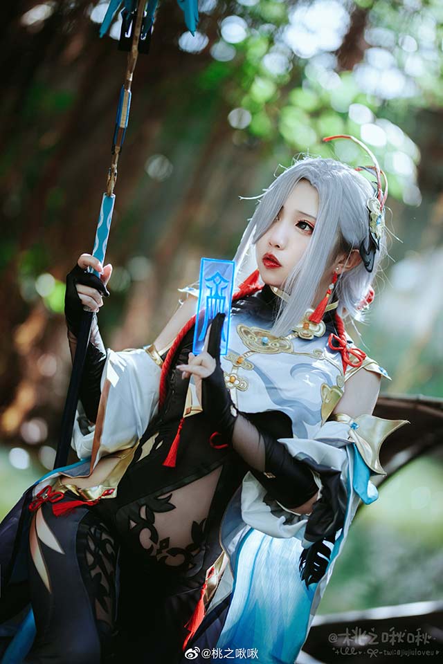 原神申鶴cosplay正片